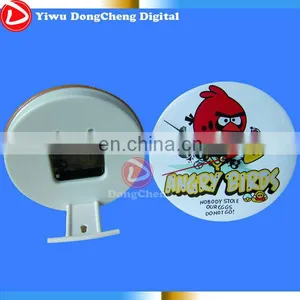 158mm Clock Mirror,Photo Frame,Coin Saving Badge Maker Supplier thumbnail-1