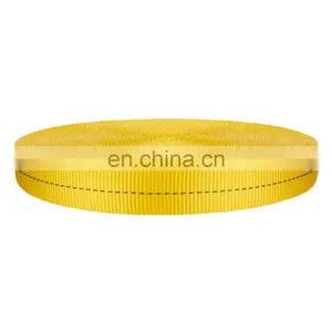 1 Inch Gold Nylon Webbing thumbnail-1