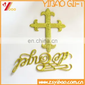 Custom Logo Cloth Bottom Embroidery Patch /emblem Patch for Advertising thumbnail-1