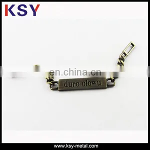 Bag Special Gold Metal Label With Private Logo thumbnail-3