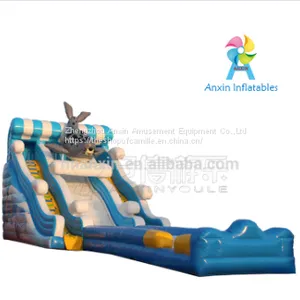 Inflatable Commercial Water Park Products Water Slides, Seal Sea Dog Type Inflatable Slide thumbnail-1