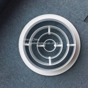 HVAC Round Ring Jet Diffuser Aluminium Air Vent Diffuser thumbnail-5
