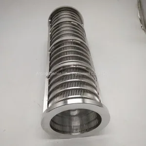 Stainless Steel 304 Wedge Wire Drum Screen Filter for Manure Dewatering Machine thumbnail-5