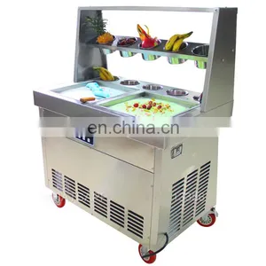 Hot Sale Cold Stone Table Fry Ice Cream Machine With Best Price and Long Service Life thumbnail-1