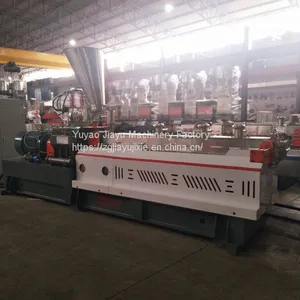 Twin Screw Plastic Granule Production Line Equipment Plastic Granulator Equipment Manufacturer thumbnail-1