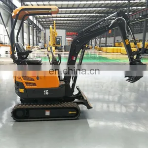 Surprise Promotion New 1.6 Excavator Towable Mini Excavator for Sale Cheap Price thumbnail-3