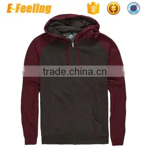 Wholesale Plain Zip Hoodies Zip Up Hoodies Plain Zip Hoodies thumbnail-1
