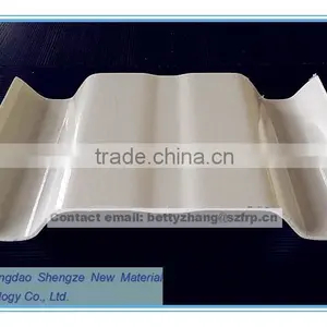 FRP Roof Corrugated Sheet/white Corrugated Roofing Sheet/ Grp Housetop Sheet thumbnail-2