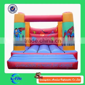 Super Hero Small Size Inflatable Bounce House thumbnail-1