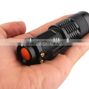 3W S Uper Flashlight LED Torch Adjustable Fous Zoom Flashlight thumbnail-2