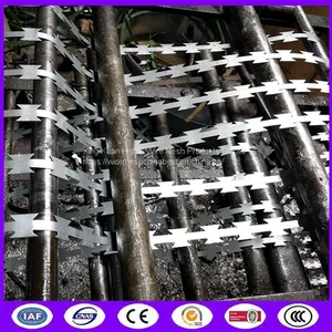 China Electric Galvanized BTO 22 Razor Wire Anti Climb For Community Protective thumbnail-1
