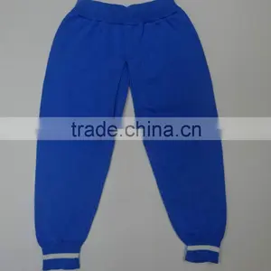 Comfortable Eco-friendly 100% Cotton Knitted Girl Boy Sweat Pants thumbnail-1