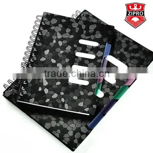 PP PVC Cover School Office Notebook Hardcover Notebook Spiral Notebook thumbnail-1