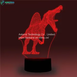 Dinosaur 3D Lamp Smart APP Bluetooth Control 3D Light thumbnail-5