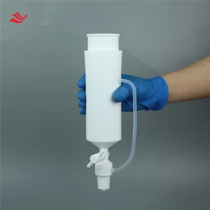 LAB Equipment Pear-Shaped 500ml Separating Funnel for Laboratory Use thumbnail-2