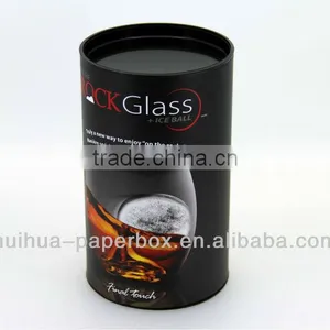 Composite Paper Tube With Movable Plastic Lid for Wine thumbnail-1