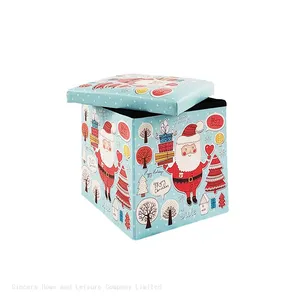 PVC Ottoman With Pattern thumbnail-3