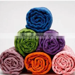 China Supplier Microfiber Yoga Towel With Mesh Bag thumbnail-3