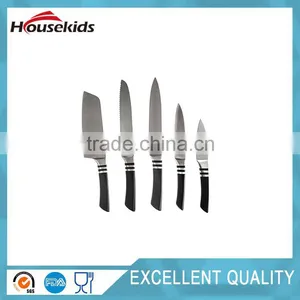 5pieces Stainless Steel Knife Sets With Magnetic Wooden Block thumbnail-4