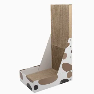 MeowLove Hot Sales Scratcher Cat Play Toy Corrugated Cardboard Cat Scratcher Cat Cardboard thumbnail-1