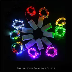 Wholesale 1M 2M CR2032 Battery Fairy String Lights Mini Copper Wire for Party Wedding DIY Crafts thumbnail-4