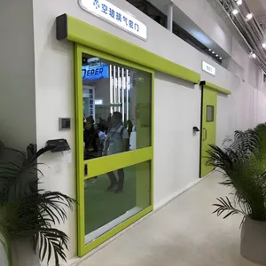 Automatic Airtight Door Hermetic Door Hospital Hermetically Sealed Glass Sliding Door thumbnail-4