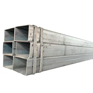 Factory Astm Structural Black Iron Tube Steel Carbon Steel Hollow Pipe Square Rectangular Steel Carbon Pipe thumbnail-3