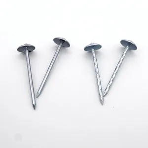 Umbrella Head Roofing Nails With Washer - 2.5inch for Industrial Use thumbnail-2