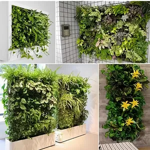 Multi-pocket Strawberry Grow Bags Hanging Vertical Flower Herb Planter Bags for Balcony Garden Decoration thumbnail-1