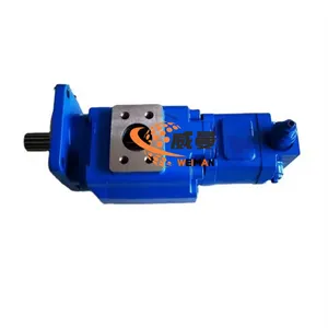 SDLG Original 4120001969 Gear Pump JHP2100/Gj0010C-XF for LG958L Loader thumbnail-1
