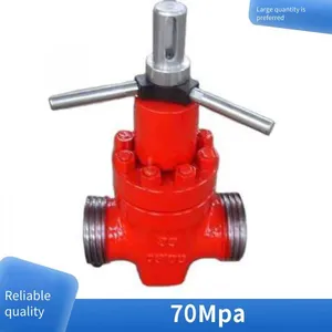 Hard-sealed Mud Gate Valve With High-pressure Union Connection, Specially Designed for Oil Fields, Z23y-350/700 thumbnail-1