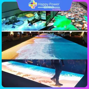 Holographic 3d Interactive Projection Immersive Ground 5d Naked-eye Indoor Restaurant, Outdoor Bar Wall, Ktv Surround Screen Equipment thumbnail-5