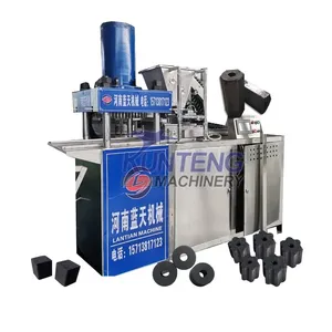 Stainless Steel Hydraulic Biomass Carbon Powder Forming Machine Smokeless Carbon Production Machine thumbnail-1