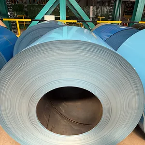 Prepainted Galvanized Steel Coil PPGI Color Coated Steel Coil Weather Resistant Custom Color Thickness for Roofing Building Material thumbnail-3