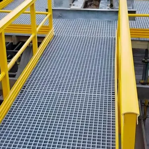 Composite Polyester Fiberglass Pedestrian Decking, Pultruded GRP FRP Gratings thumbnail-4