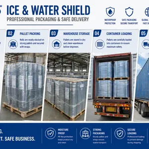 Best-Selling Modern Eco-Friendly Bitumen Ice and Water Shield Synthetic Underlayment With Water Resistant Features thumbnail-5