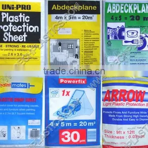 Plastic Sheet for Floor Covering,dust Sheet thumbnail-2