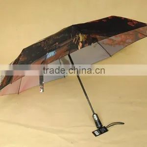 3 Folding Umbrella With Automatic Open and Close thumbnail-4