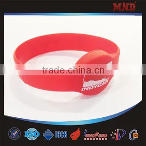MDW67 Factory Price Passive Silicone Rfid Wristband thumbnail-1