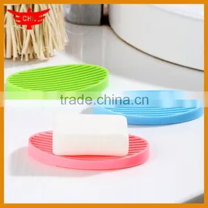 2015 Hot Selling Eco-friendly Bathroom Silicone Soap Dish thumbnail-1