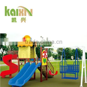 Large Outdoor Playground Equipment Plastic Slide Puzzle thumbnail-1