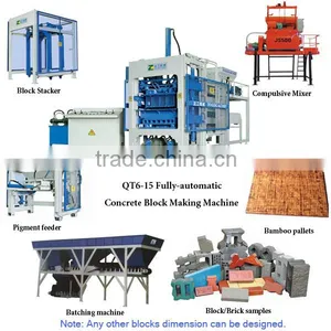QT6-15 Automatic Kerb Making Machine thumbnail-2