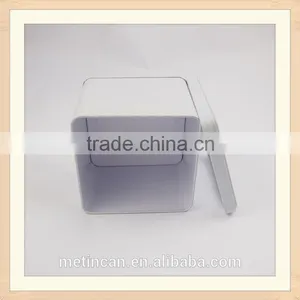 Direct Factory Window Square Tin Box With PVC Window thumbnail-6
