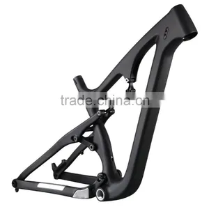 2016newest Design Fat Suspension Bike 26er Mtb Strong Full Dual Suspension Snow Bike Frame Travel 120mm Supplier's Choice thumbnail-1