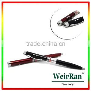 (1500111) 3 in 1 Aluminum Metal Ballpoint Pen Flashlight With Laser Pointer thumbnail-1