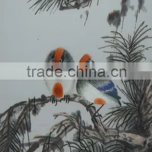 Suxiu Hand Embroidery Flowers and Birds Painting thumbnail-2