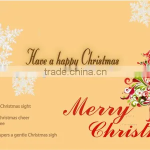 Customized Fashion Christmas Card Designs From China thumbnail-1