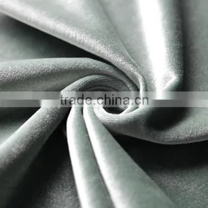 100 Polyester Tricot Fashion Style Shiny Velvet Sofa Fabric For Upholstery Decoration thumbnail-5