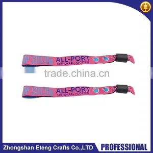 Individual Custom Embroidered Fabric Bracelets,woven Wristbands,festival Days Wristbands thumbnail-1