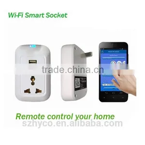 OEM Home Automation Android / IOS Smart Wifi Power Socket thumbnail-1